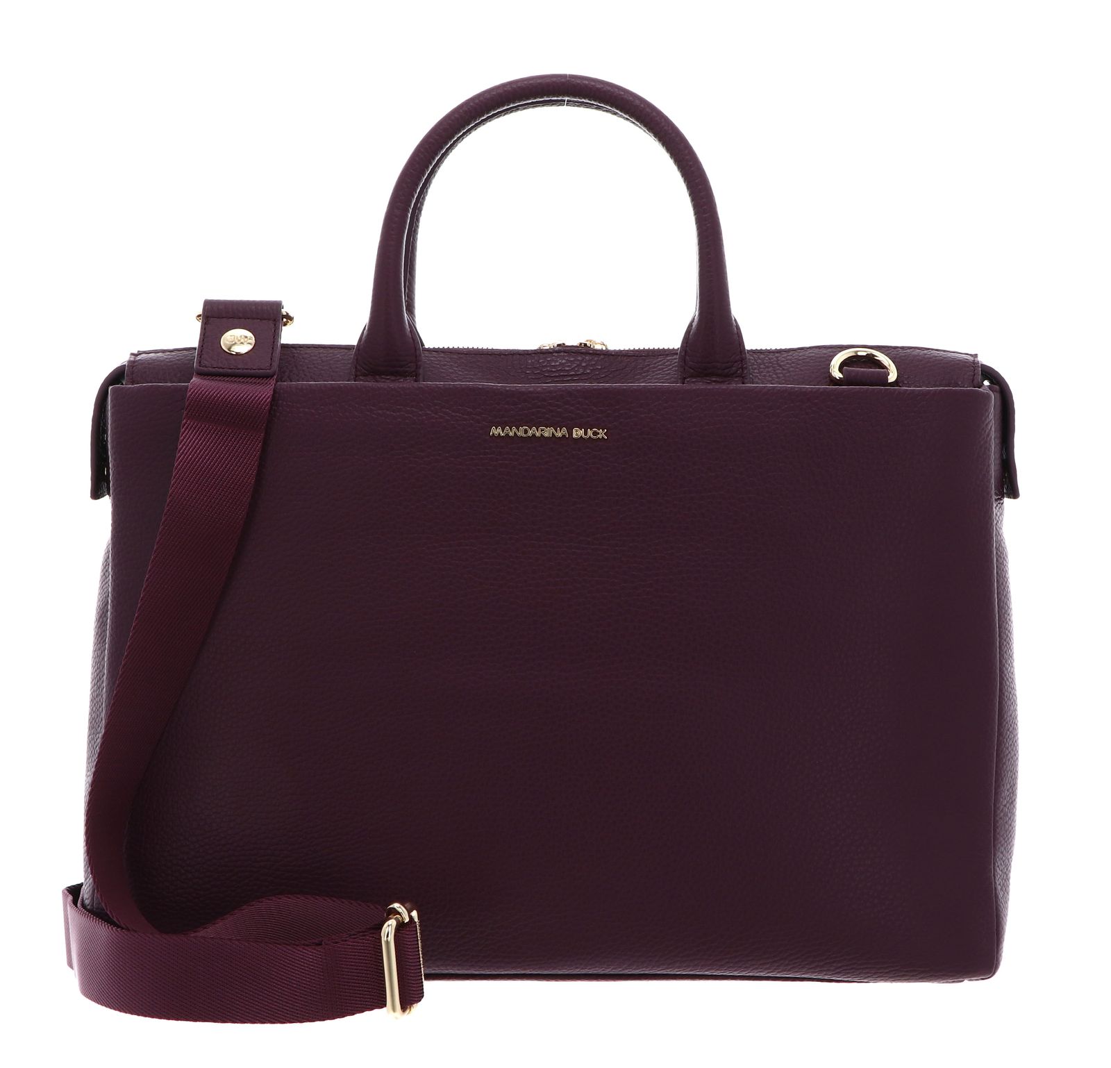 MANDARINA DUCK Mellow Urban Handbag Sin