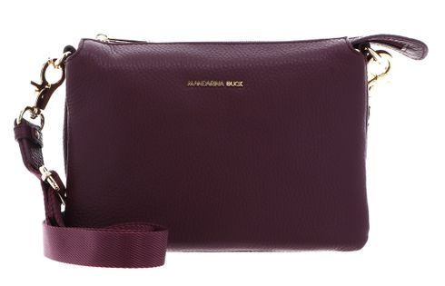 MANDARINA DUCK Mellow Leather Crossbody Bag Sin