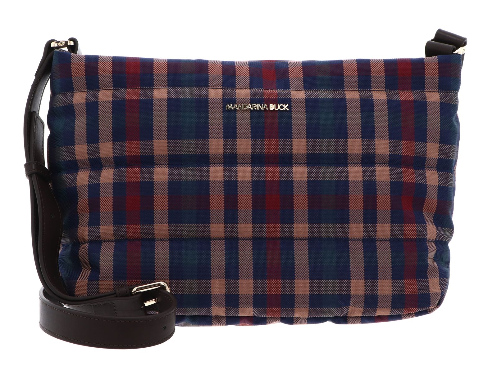 MANDARINA DUCK Tartan Crossover Tartan Brown