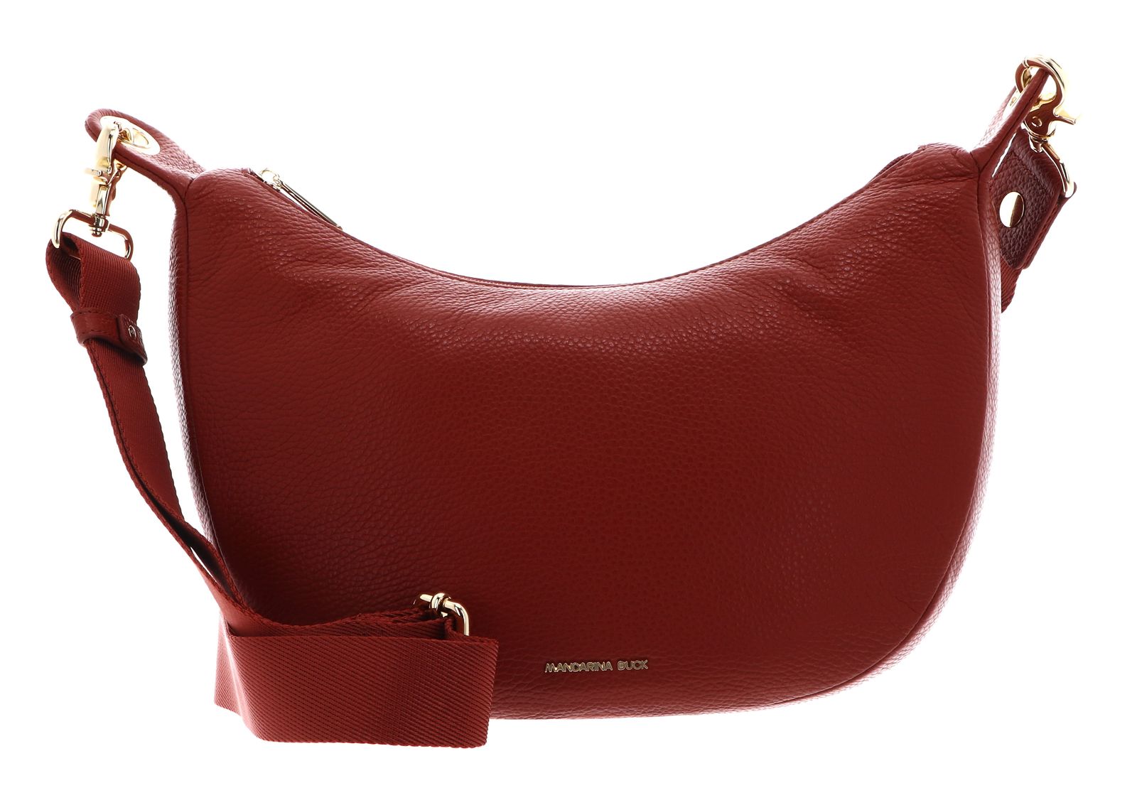MANDARINA DUCK Mellow Leather Hobo Bag Havana