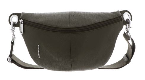 MANDARINA DUCK Mellow Leather Bum Bag Winter Olive