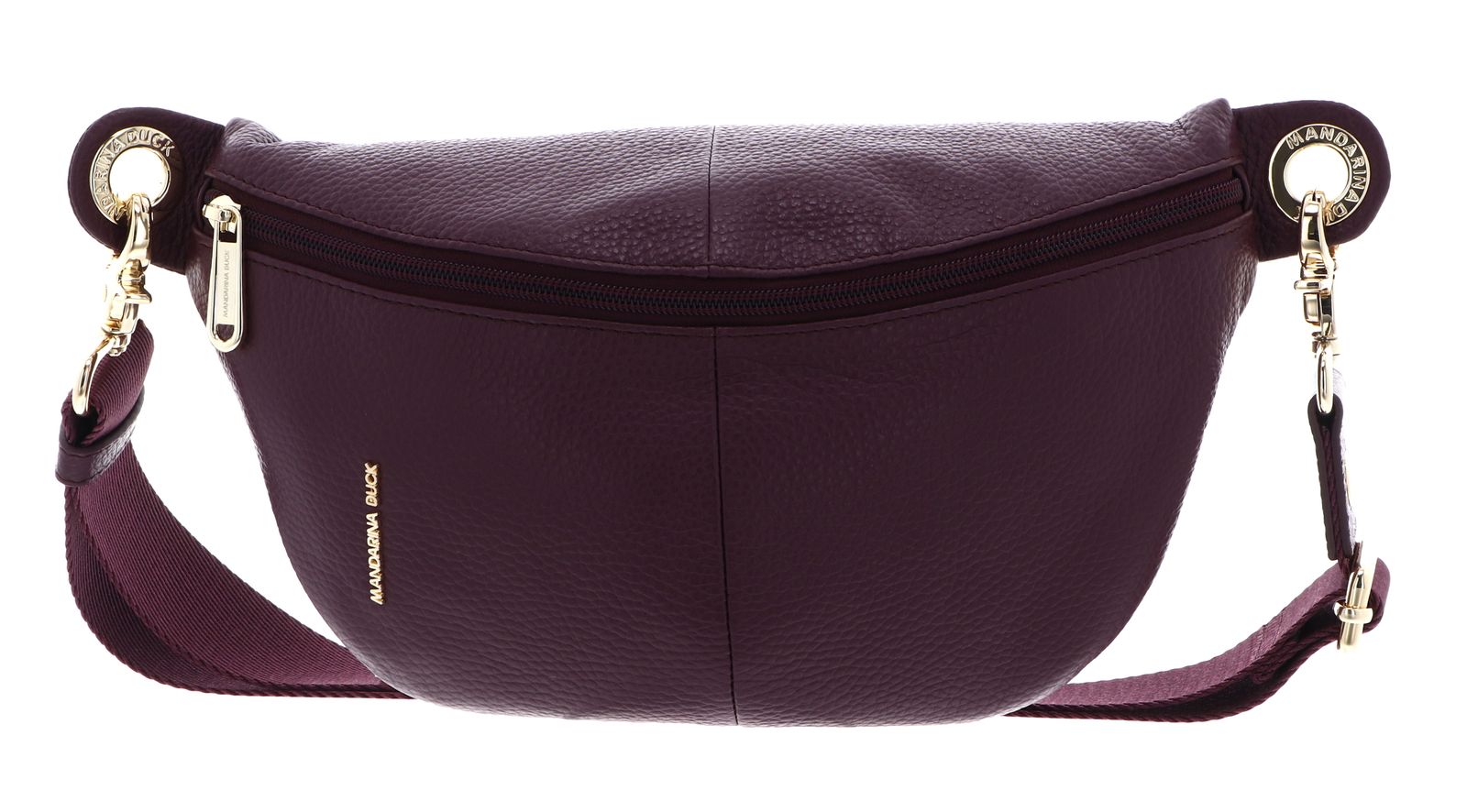 MANDARINA DUCK Mellow Leather Bum Bag Sin