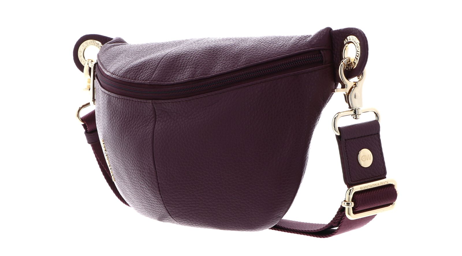 MANDARINA DUCK Mellow Leather Bum Bag Sin MANDARINA DUCK Mellow Leather Bum Bag Sin