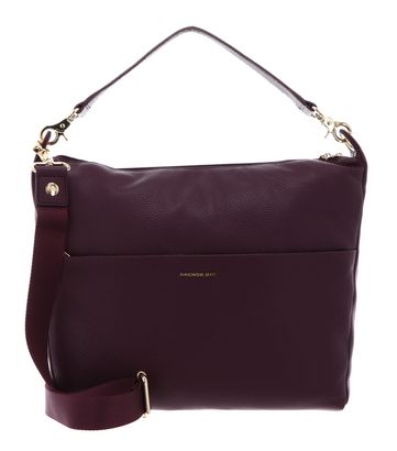 MANDARINA DUCK Mellow Leather Hobo Sin