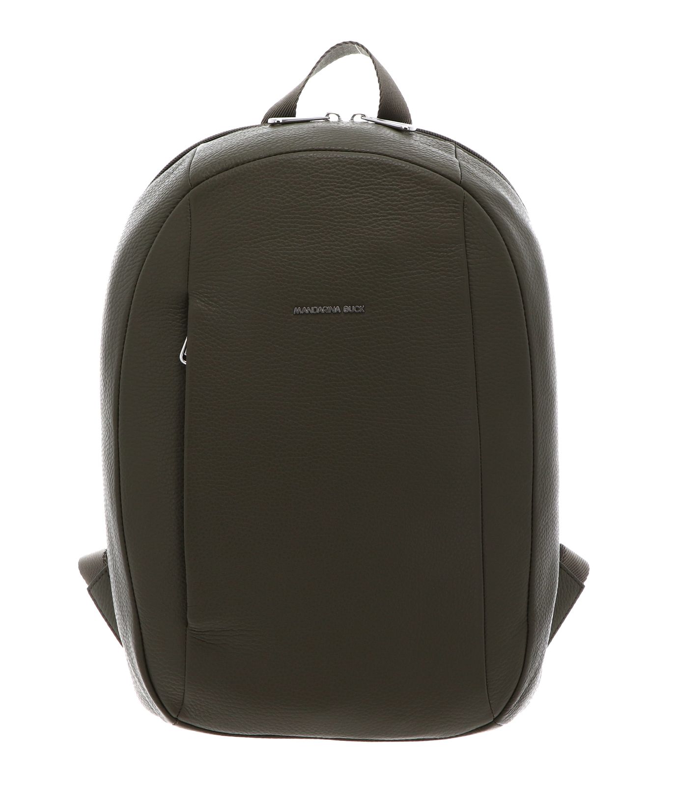 MANDARINA DUCK Mellow Leather Backpack Winter Olive