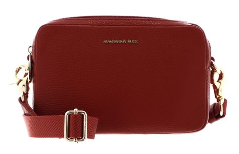 MANDARINA DUCK Mellow Leather Crossbody Camera Bag Havana