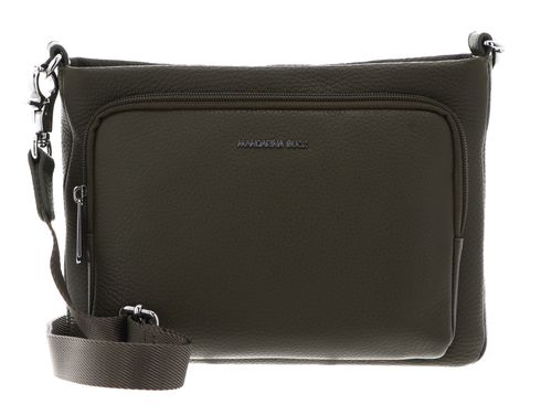 MANDARINA DUCK Mellow Leather Crossover Bag Winter Olive