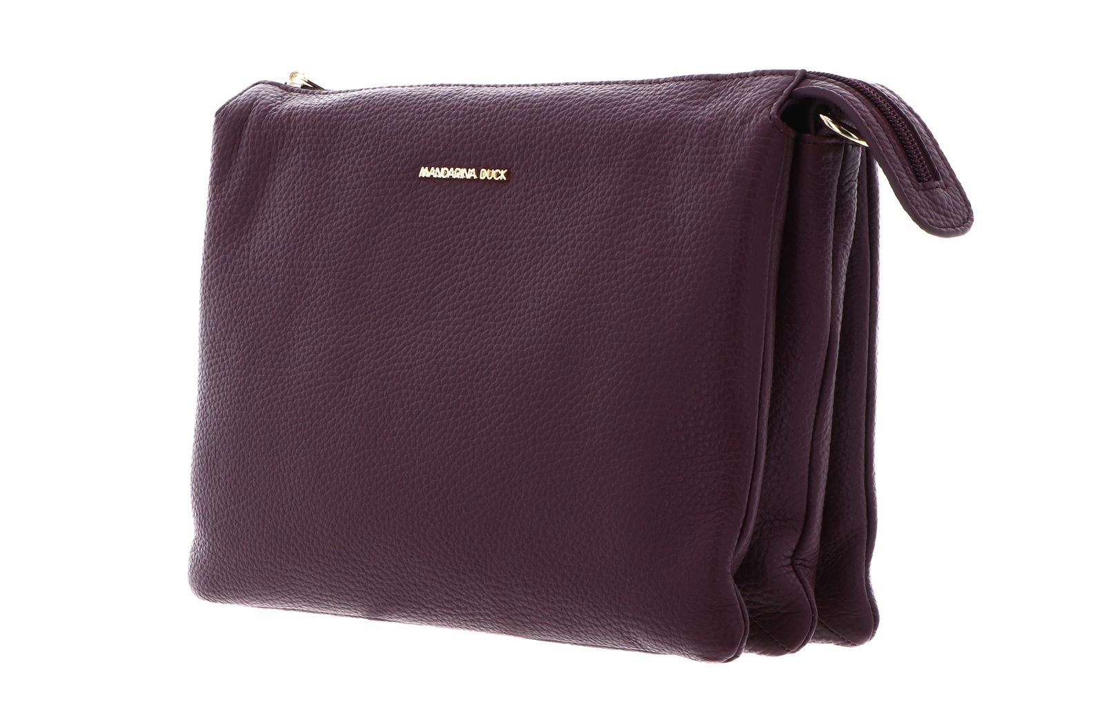 MANDARINA DUCK Mellow Leather Crossover Bag Sin MANDARINA DUCK Mellow Leather Crossover Bag Sin