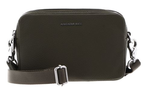 MANDARINA DUCK Mellow Leather Crossbody Camera Bag Winter Olive MANDARINA DUCK Mellow Leather Crossbody Camera Bag Winter Olive