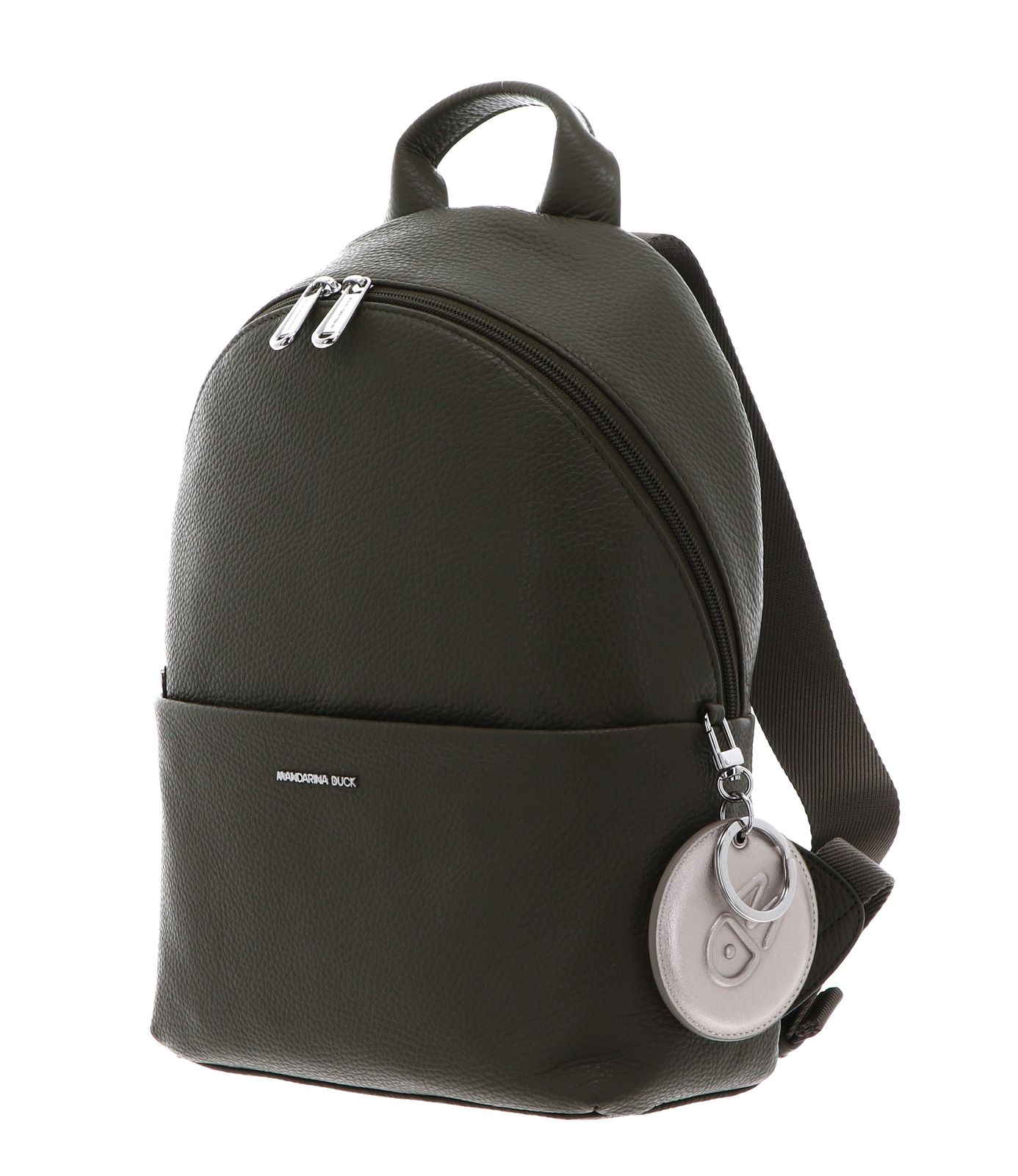 MANDARINA DUCK Mellow Leather Backpack Winter Olive MANDARINA DUCK Mellow Leather Backpack Winter Olive