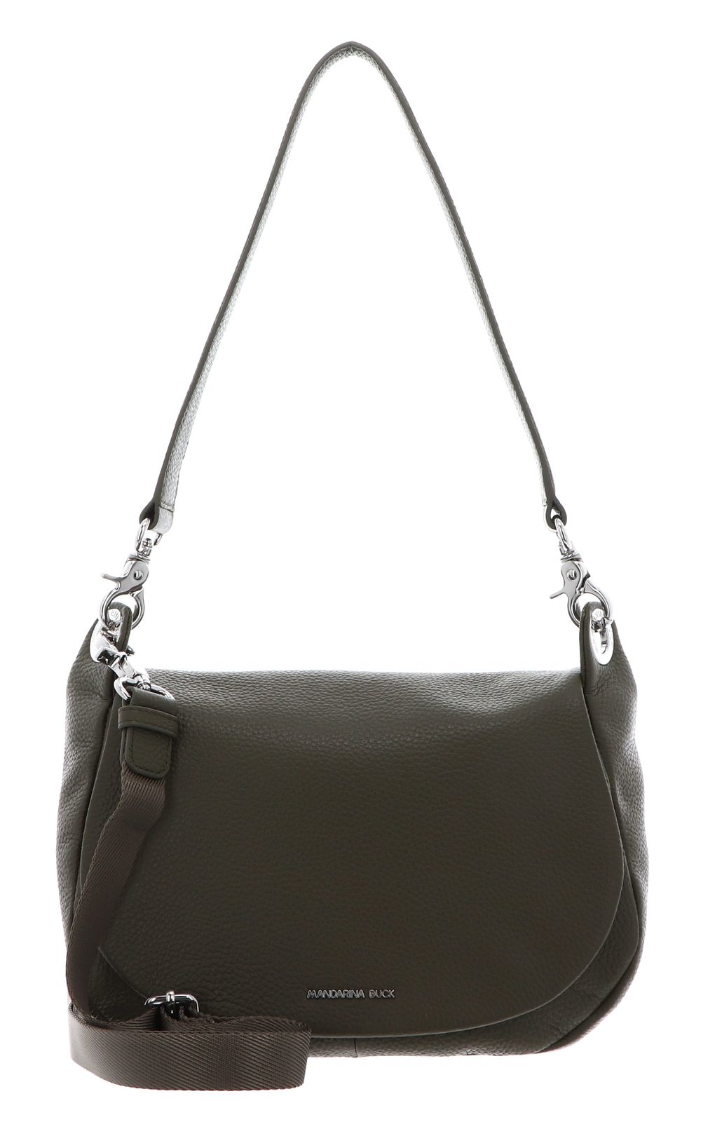 MANDARINA DUCK Mellow Leather Hunting Bag Winter Olive