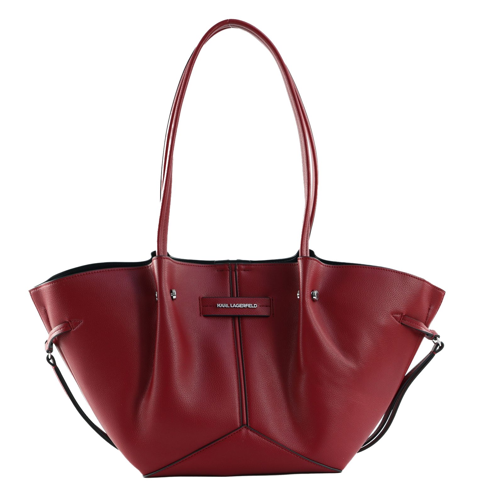 KARL LAGERFELD Une Journee A La Montagne Tote Bag S Dark Cherry