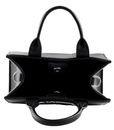 KARL LAGERFELD Karl Lagerfeld Essentials K / Rsg Square Tote Bag Peb Emb XS White / Black KARL LAGERFELD Karl Lagerfeld Essentials K / Rsg Square Tote Bag Peb Emb XS White / Black