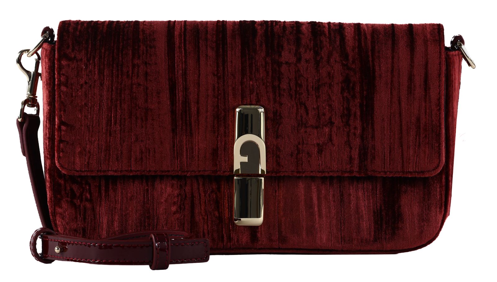 FURLA Iride Crossbody S Toni Red Apple