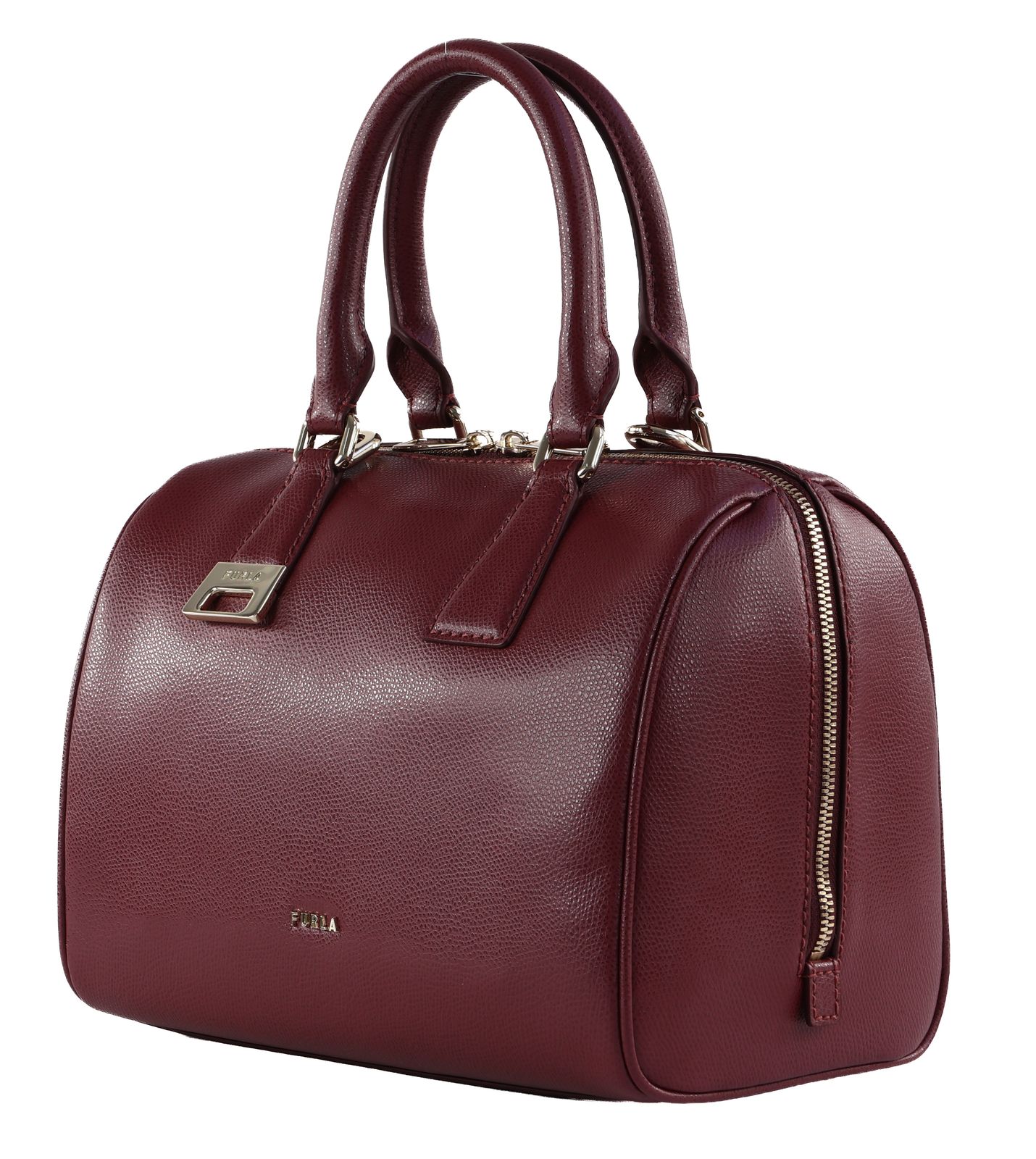 FURLA Olivia Boston Bag M Red Apple FURLA Olivia Boston Bag M Red Apple