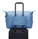 kipling Eyes Wide Open Art M Travel Tote Vintage Blue kipling Eyes Wide Open Art M Travel Tote Vintage Blue