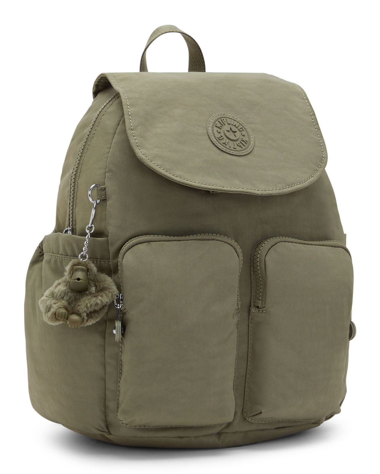 kipling City Pocket Backpack S Almost Sage kipling City Pocket Backpack S Almost Sage