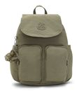 kipling City Pocket Backpack S Almost Sage kipling City Pocket Backpack S Almost Sage