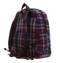 MANDARINA DUCK Tartan Backpack Tartan Brown MANDARINA DUCK Tartan Backpack Tartan Brown