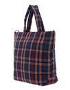 MANDARINA DUCK Tartan Tote Tartan Brown MANDARINA DUCK Tartan Tote Tartan Brown