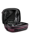REDOLZ Essentials 14 Trolley Set 4-teilig ( S Exp. Front Pocket + Beauty Case ) Aubergine Metallic