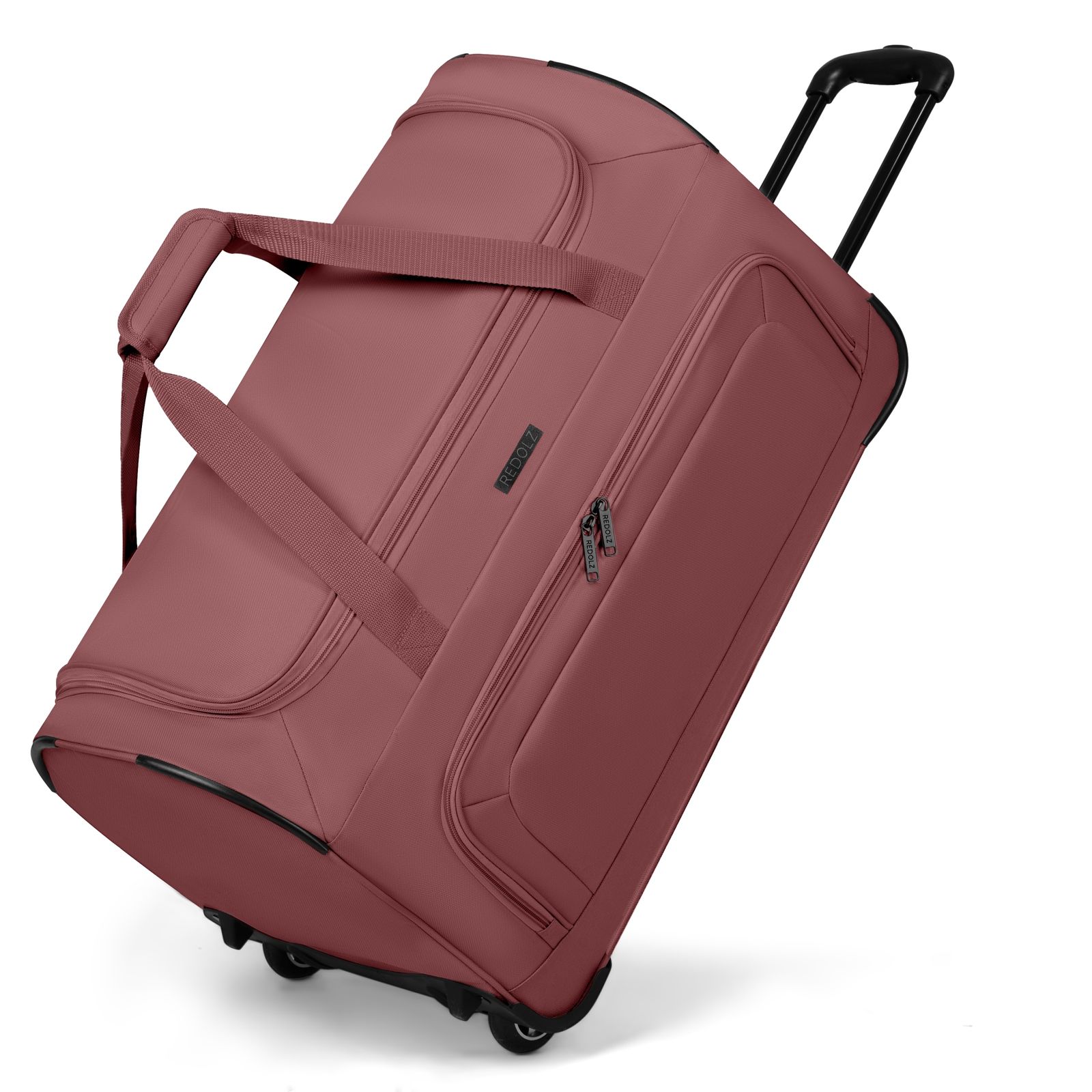 REDOLZ Duffle Essentials Wheeled Duffle M Rose REDOLZ Duffle Essentials Wheeled Duffle M Rose