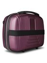 REDOLZ Essentials 14 Trolley Set 4-teilig ( S Exp. + Beauty Case ) Aubergine Metallic