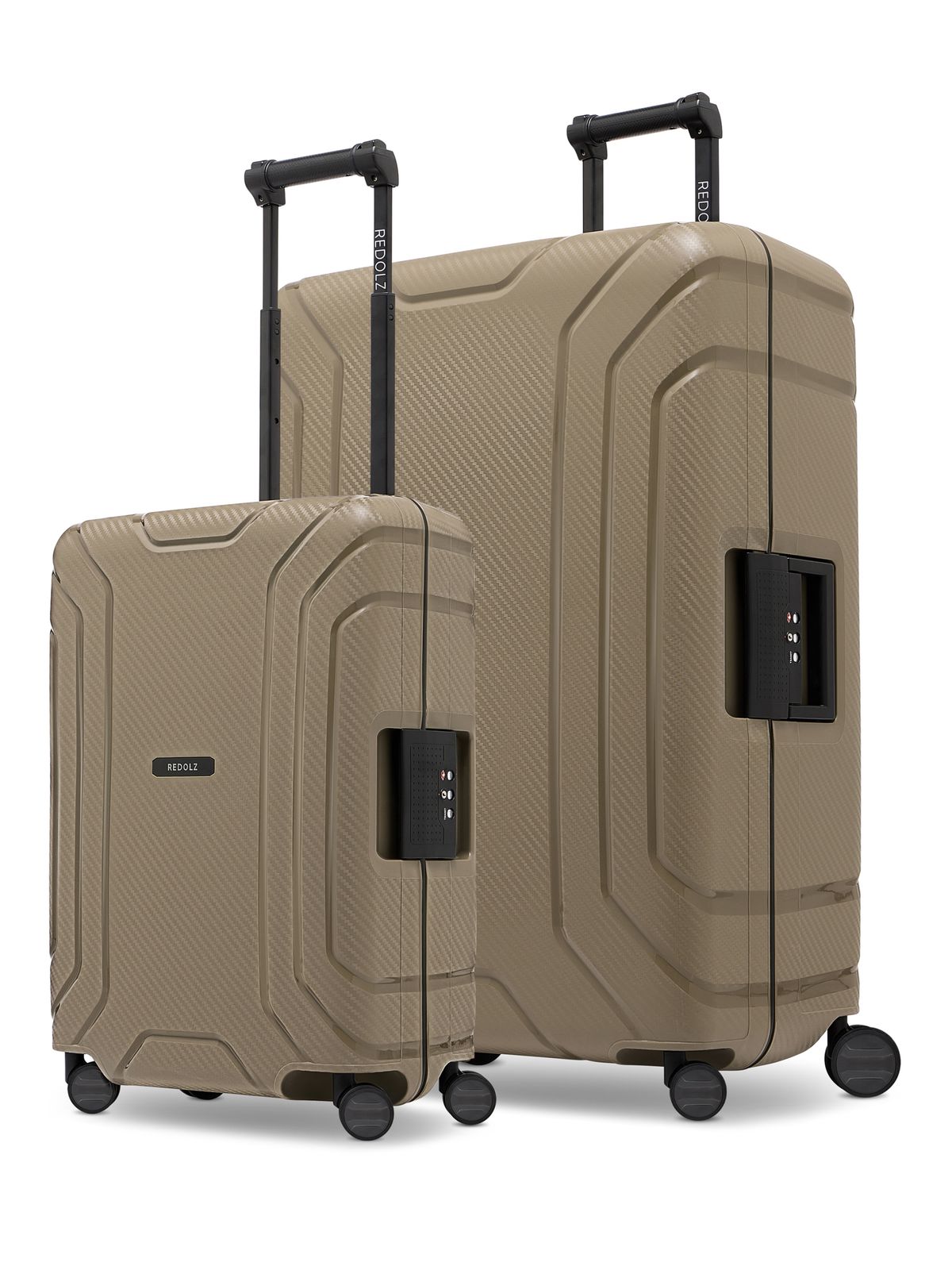 REDOLZ Essentials 15 Trolley-Set (S + L) Cool Beige
