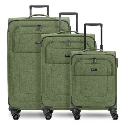 REDOLZ Essentials 12 Trolley-Set 3-teilig Olive