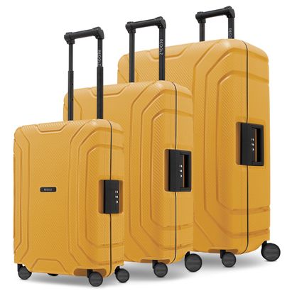 REDOLZ Essentials 15 Trolley-Set 3-teilig Dark Yellow