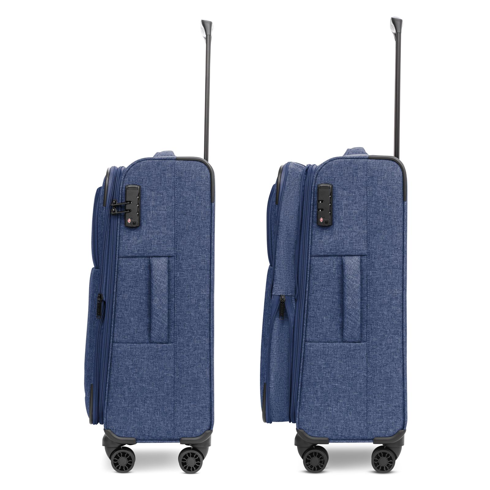REDOLZ Essentials 12 Trolley-Set 3-teilig Blue 2 REDOLZ Essentials 12 Trolley-Set 3-teilig Blue 2