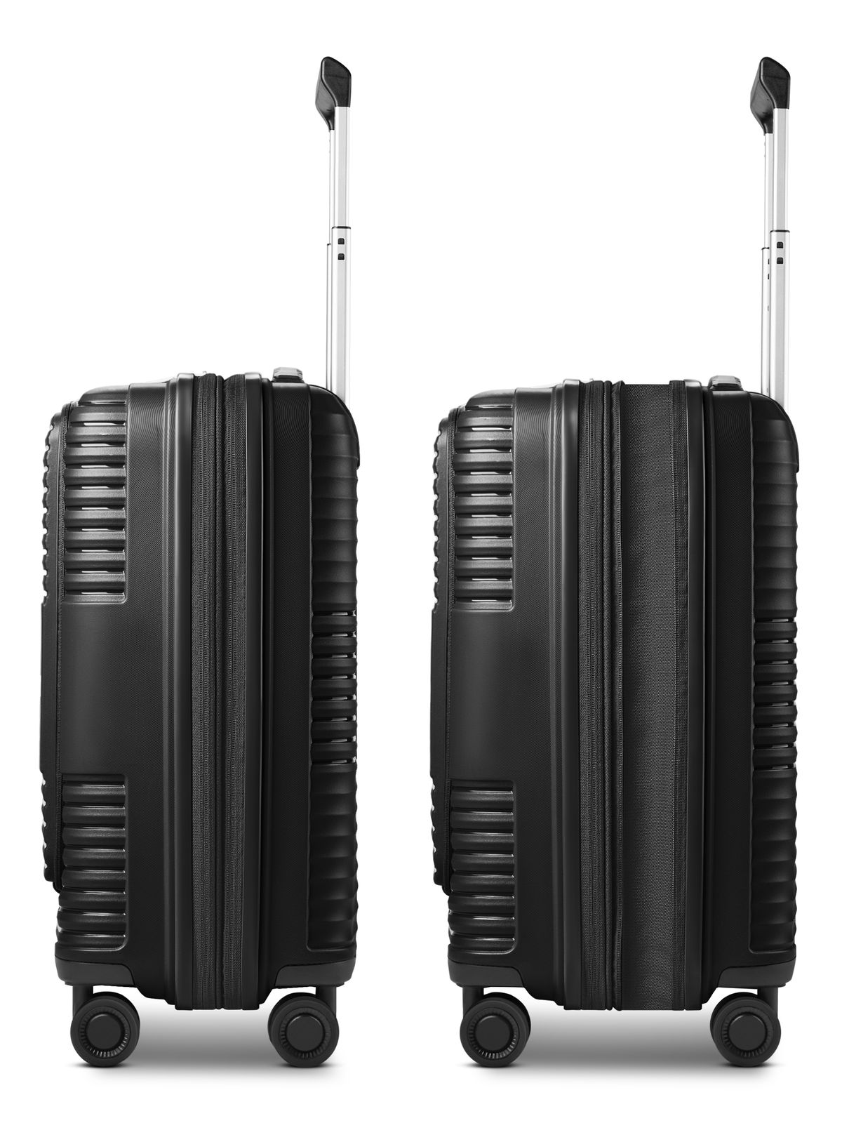 REDOLZ Essentials 17 2.0 Trolley ( Exp. With Front Pocket ) S+ Black REDOLZ Essentials 17 2.0 Trolley ( Exp. With Front Pocket ) S+ Black