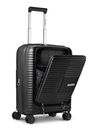 REDOLZ Essentials 17 2.0 Trolley ( Exp. With Front Pocket ) S+ Black REDOLZ Essentials 17 2.0 Trolley ( Exp. With Front Pocket ) S+ Black