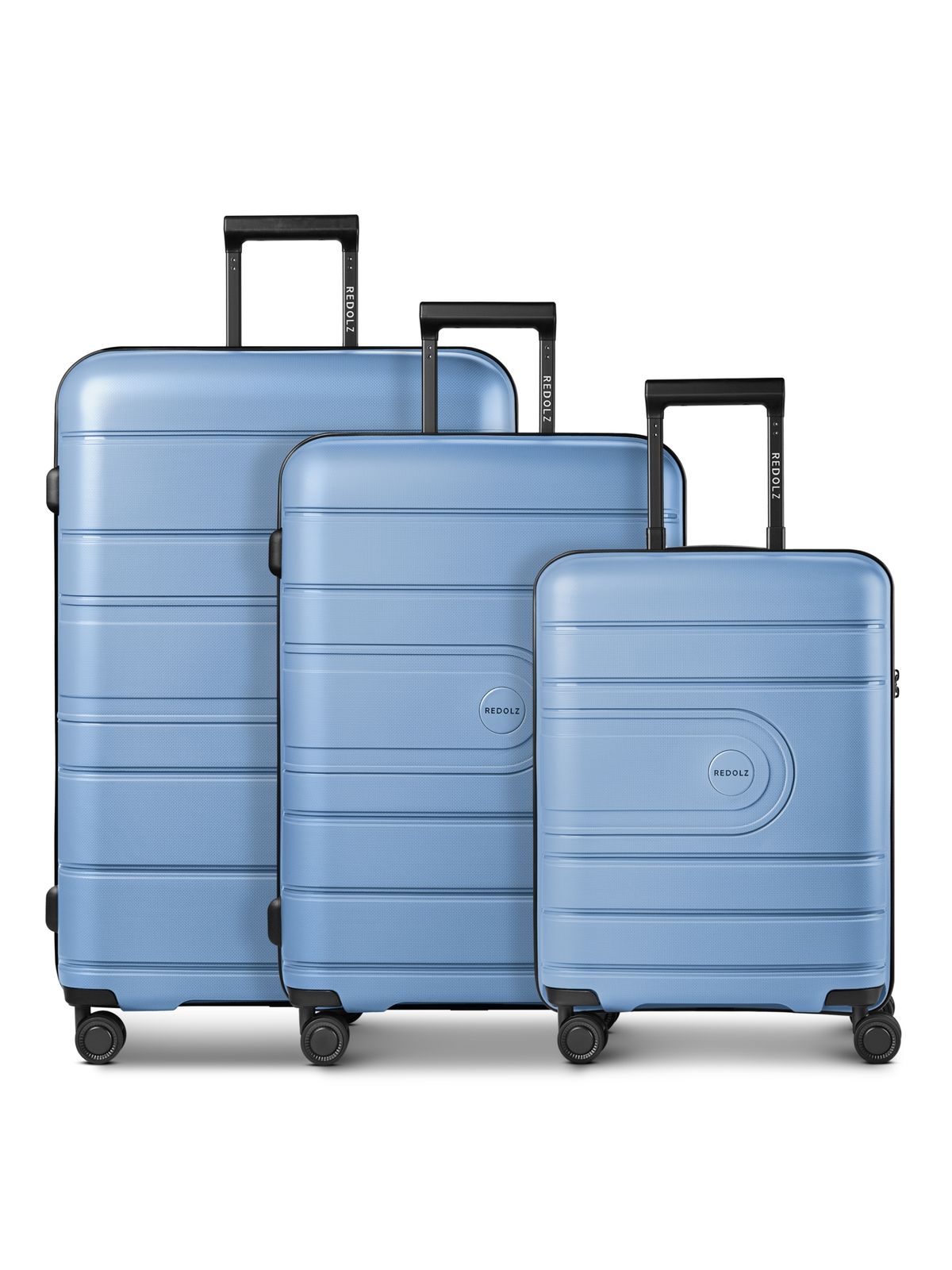REDOLZ Essentials 11 Trolley Set 3-teilig Cool Blue