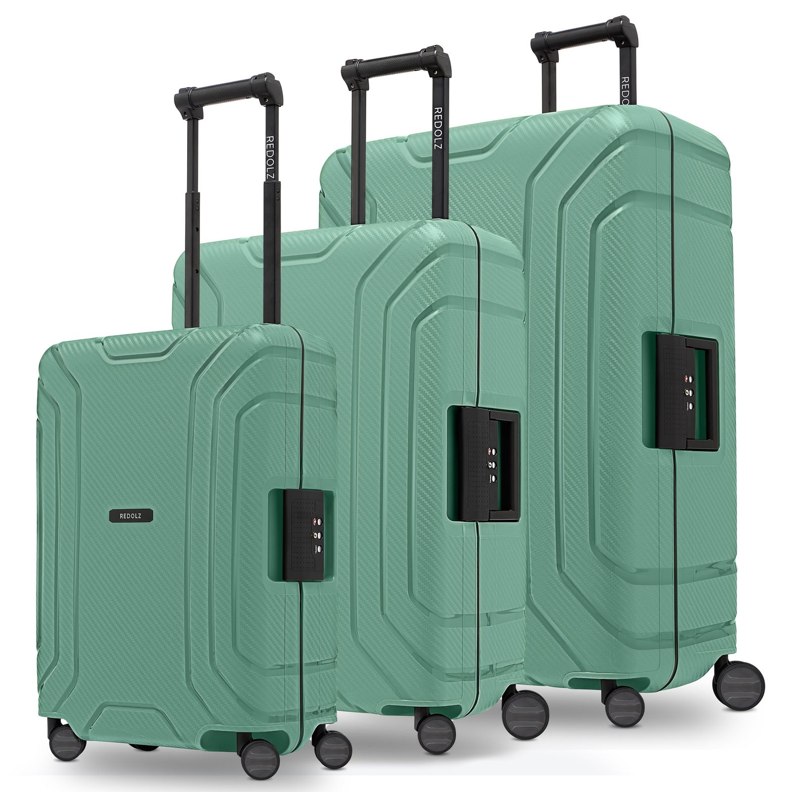 REDOLZ Essentials 15 Trolley-Set 3-teilig Sea Green