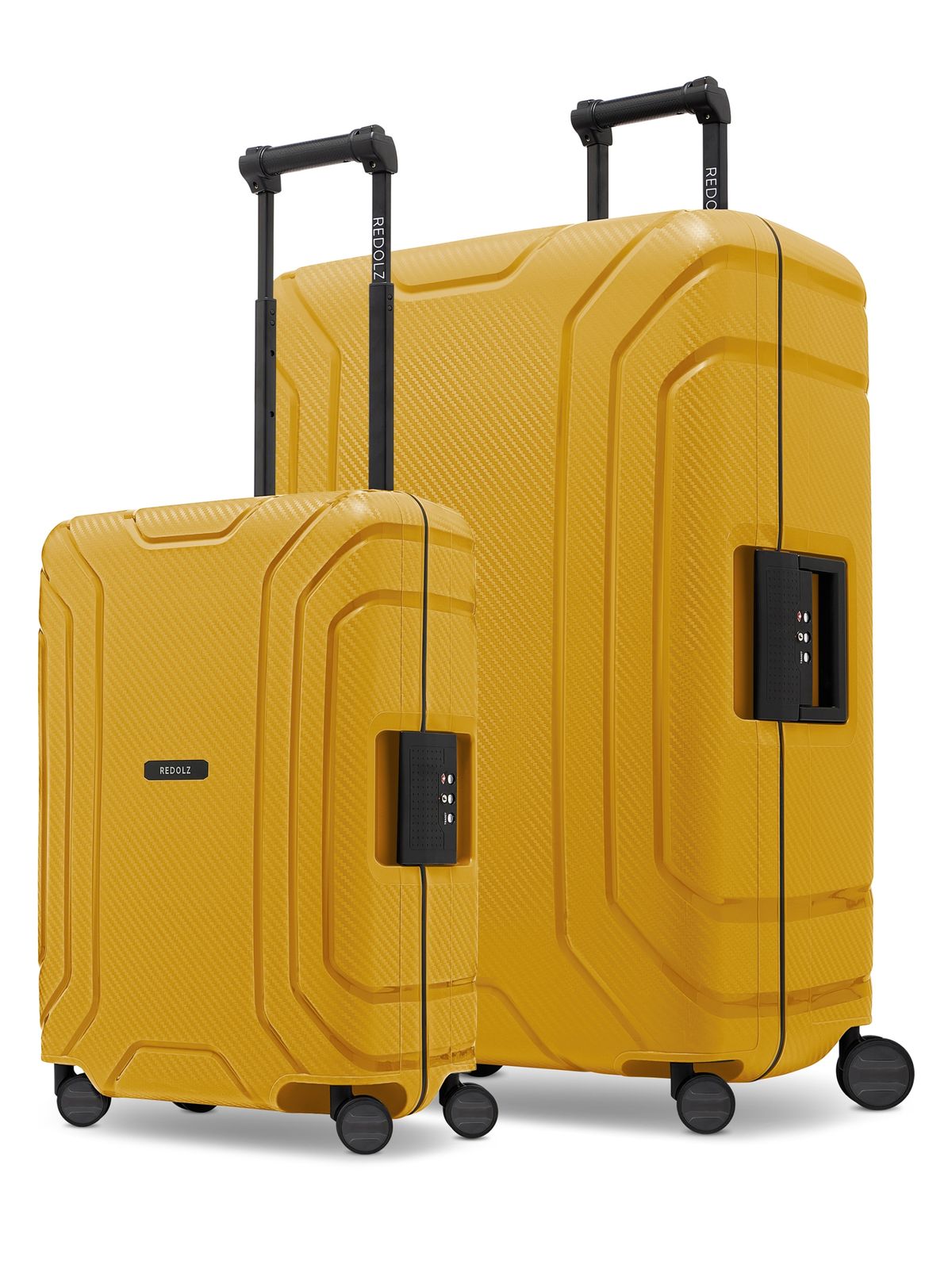 REDOLZ Essentials 15 Trolley-Set (S + L) Dark Yellow