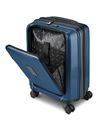 REDOLZ Essentials 14 Trolley Set 4-teilig ( S Exp. Front Pocket + Beauty Case ) Dark Blue Metallic REDOLZ Essentials 14 Trolley Set 4-teilig ( S Exp. Front Pocket + Beauty Case ) Dark Blue Metallic