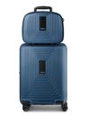 REDOLZ Essentials 14 Trolley Set 2-teilig ( S Exp. + Beauty Case ) Dark Blue Metallic REDOLZ Essentials 14 Trolley Set 2-teilig ( S Exp. + Beauty Case ) Dark Blue Metallic