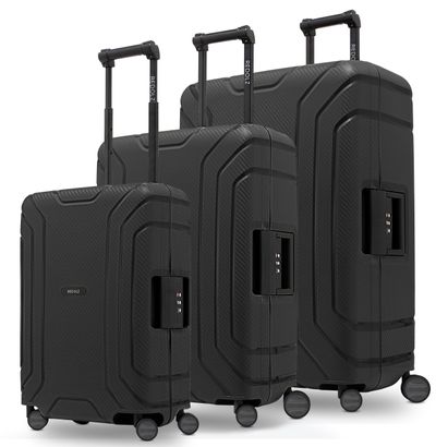 REDOLZ Essentials 15 Trolley-Set 3-teilig Deep Black