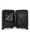 REDOLZ Essentials 14 Trolley With Front Pocket + Beauty Case Coffee Grey Metallic REDOLZ Essentials 14 Trolley With Front Pocket + Beauty Case Coffee Grey Metallic