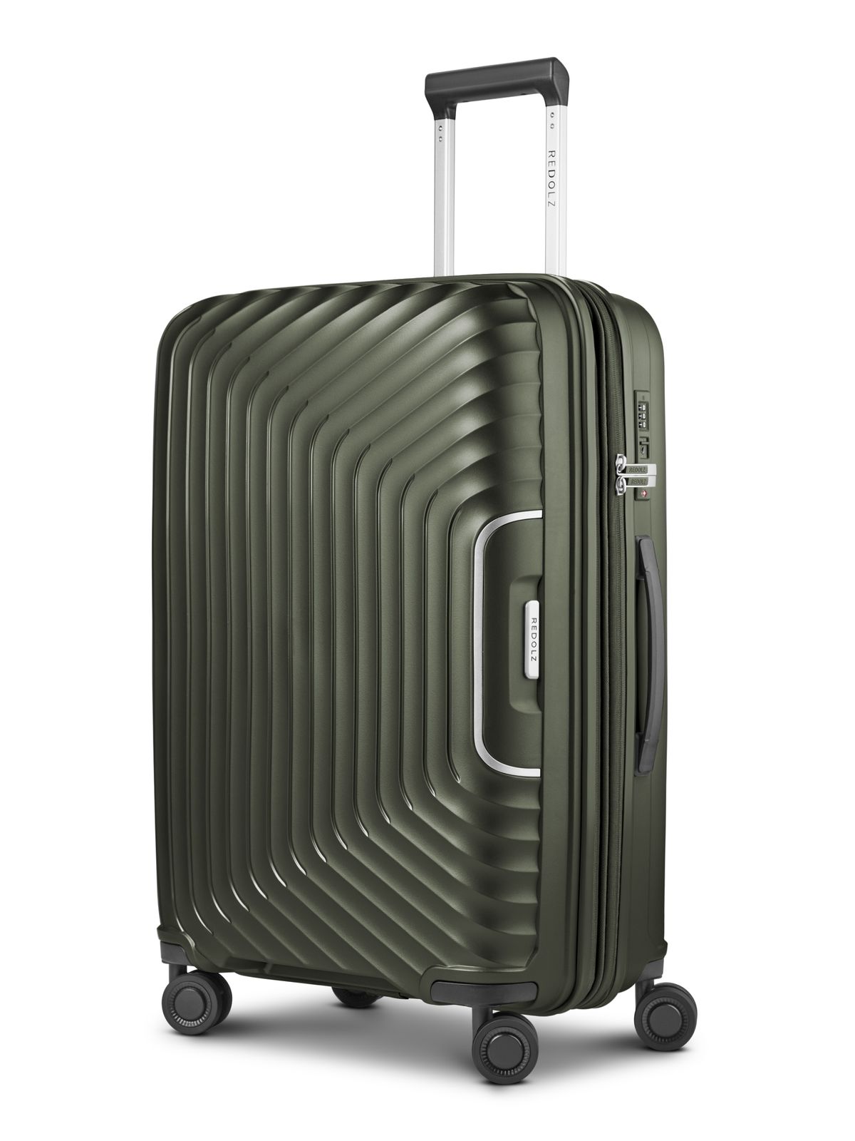 REDOLZ Essentials 01 Trolley Exp. M+ Olive Metallic REDOLZ Essentials 01 Trolley Exp. M+ Olive Metallic