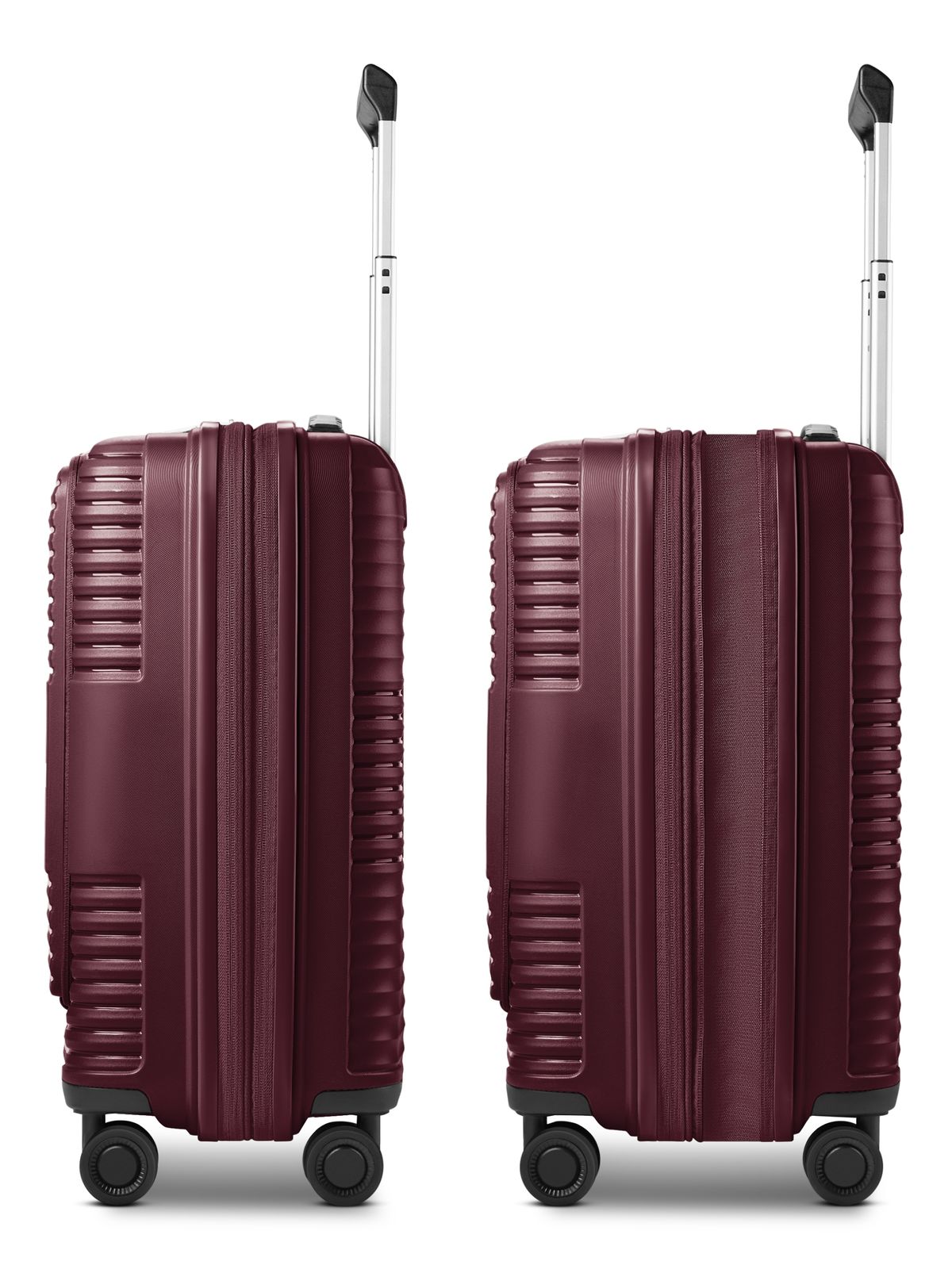 REDOLZ Essentials 17 2.0 Trolley ( Exp. With Front Pocket ) S+ Burgundy REDOLZ Essentials 17 2.0 Trolley ( Exp. With Front Pocket ) S+ Burgundy
