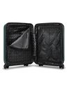REDOLZ Essentials 14 Trolley With Front Pocket + Beauty Case Pearl-Green Metallic REDOLZ Essentials 14 Trolley With Front Pocket + Beauty Case Pearl-Green Metallic