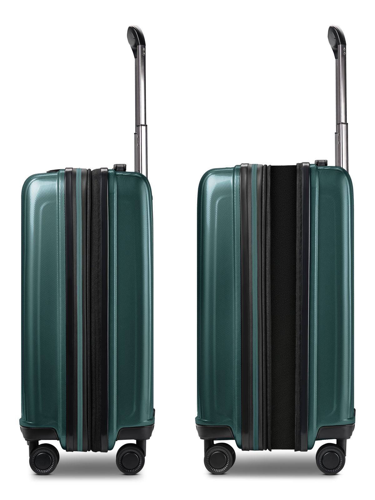 REDOLZ Essentials 14 Trolley Set 4-teilig ( S Exp. + Beauty Case ) Pearl-Green Metallic REDOLZ Essentials 14 Trolley Set 4-teilig ( S Exp. + Beauty Case ) Pearl-Green Metallic