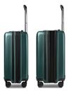 REDOLZ Essentials 14 Trolley Set 4-teilig ( S Exp. + Beauty Case ) Pearl-Green Metallic REDOLZ Essentials 14 Trolley Set 4-teilig ( S Exp. + Beauty Case ) Pearl-Green Metallic