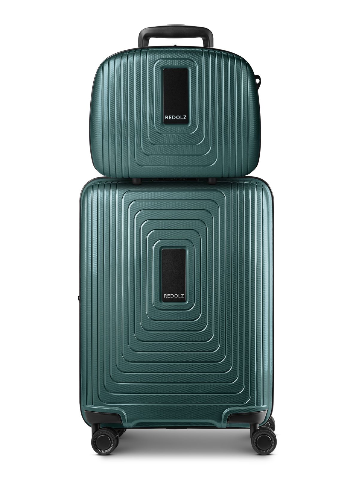 REDOLZ Essentials 14 Trolley Set 2-teilig ( S Exp. + Beauty Case ) Pearl-Green Metallic REDOLZ Essentials 14 Trolley Set 2-teilig ( S Exp. + Beauty Case ) Pearl-Green Metallic