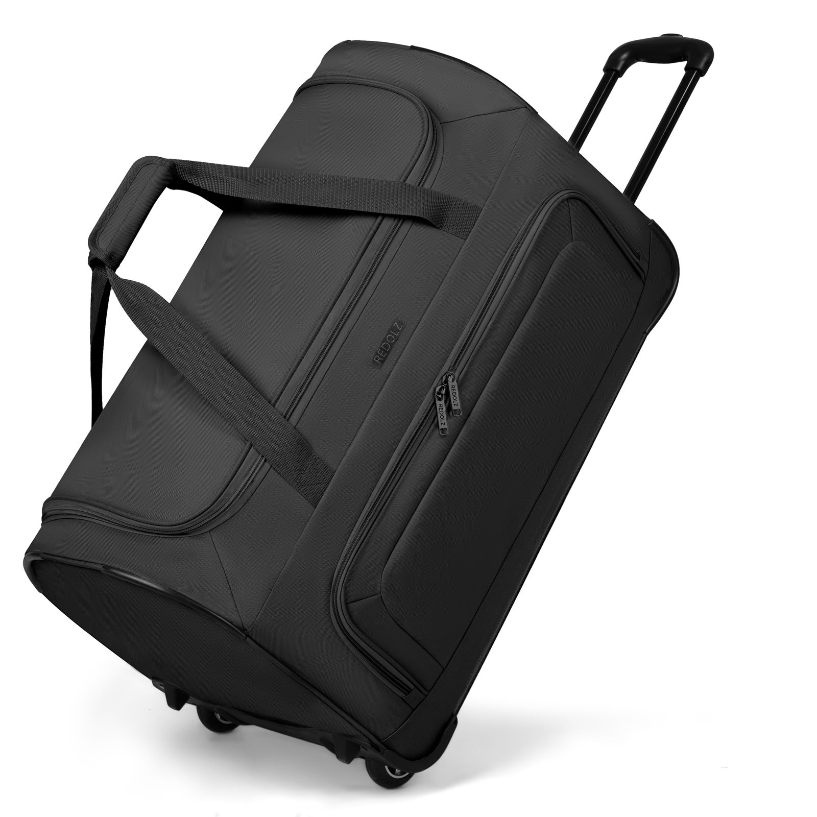 REDOLZ Duffle Essentials Wheeled Duffle M Black REDOLZ Duffle Essentials Wheeled Duffle M Black