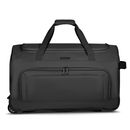 REDOLZ Duffle Essentials Wheeled Duffle M Black REDOLZ Duffle Essentials Wheeled Duffle M Black
