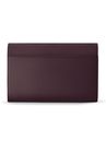 Lazarotti Bologna Leather Clutch Burgundy