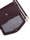 Lazarotti Bologna Leather Clutch Burgundy